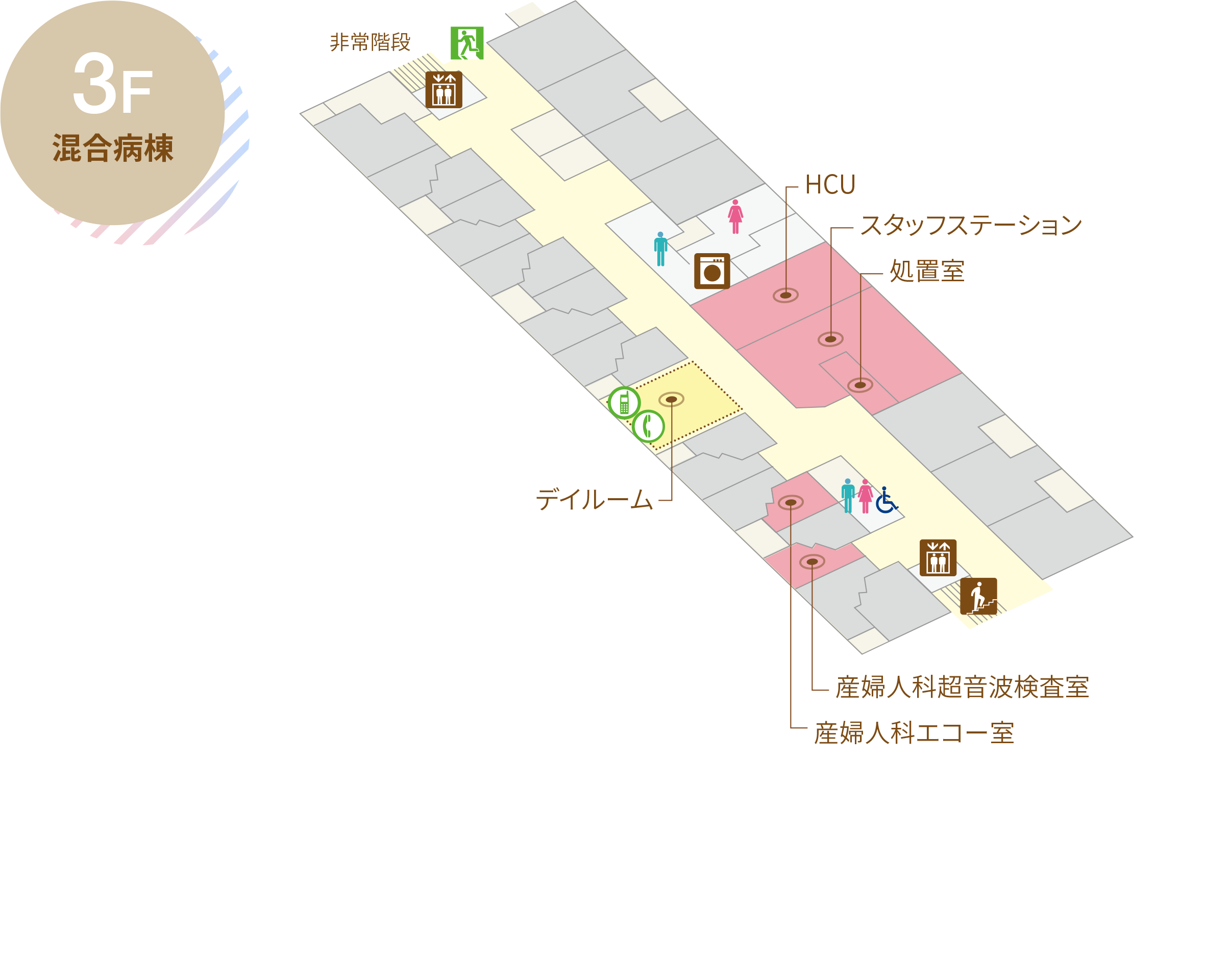 フロアマップ3F